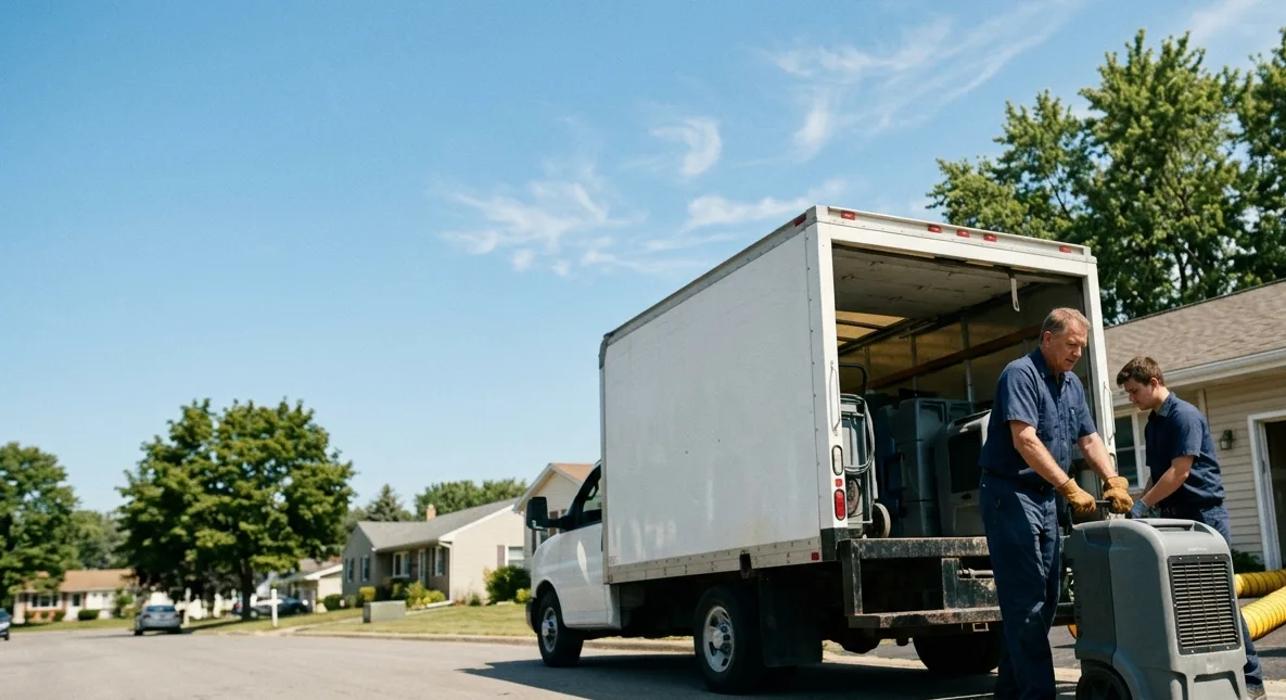 Water Damage Cleanup in Palatine, IL near me